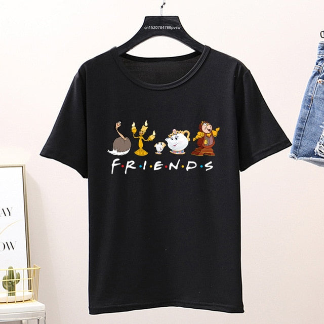 T Shirt FRIENDS La Belle et la B te