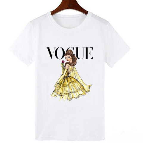T Shirt Belle Vogue La Belle et la Bête