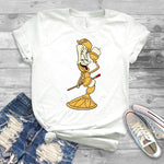 T Shirt Lumière la Belle et la Bête