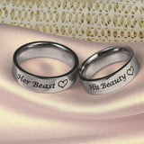 Bague Couple Beauty & Beast