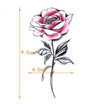 Tatouage Temporaire Rose Rose