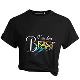 T Shirt LGBT I'm Her Beast & I'm Her Beauty