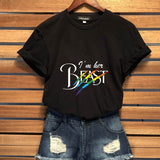 T Shirt LGBT I'm Her Beast & I'm Her Beauty