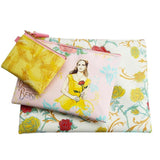 Lot de 3 pochettes la Belle et la Bête