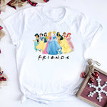 T-Shirt la Belle et la Bête Princesses Friends