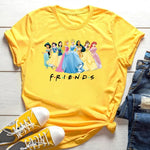 T-Shirt la Belle et la Bête Princesses Friends