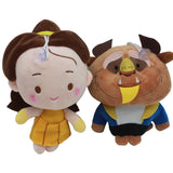 Peluche Kawai la Belle et la Bête (Lot de 2)