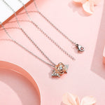 Pendentif Rose Fleur