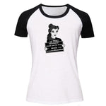 T Shirt Femme Baseball La Belle et la Bête